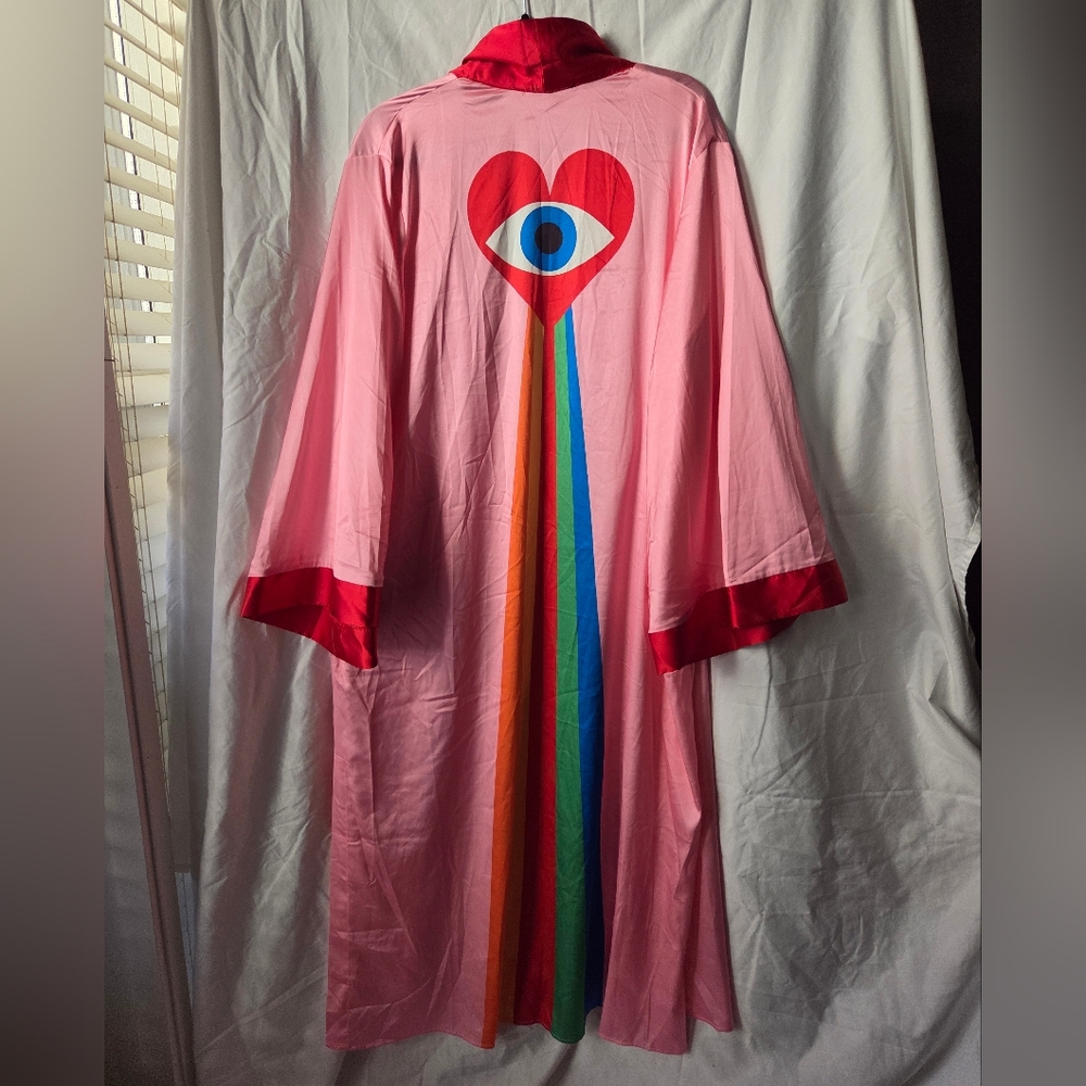 Dressed in Lala Mystic Mama Satin Kimono
